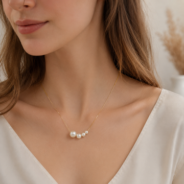 Dashiell – Elegante Perlenhalskette