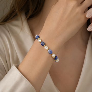 Kira – Stilvolles Armband aus Ozeanperlen