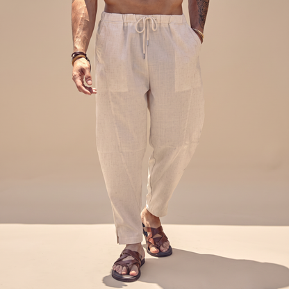 Abel - Weit geschnittene Strandhose