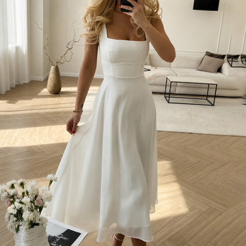 Eva - Elegantes ärmelloses Kleid