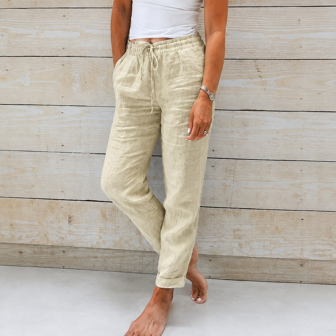 Stacy - Damenhose aus leichtem Material mit hohem Komfort