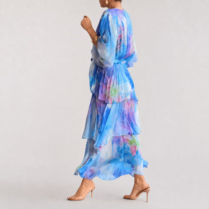 Denise - Elegantes Kleid mit mehreren Schichten
