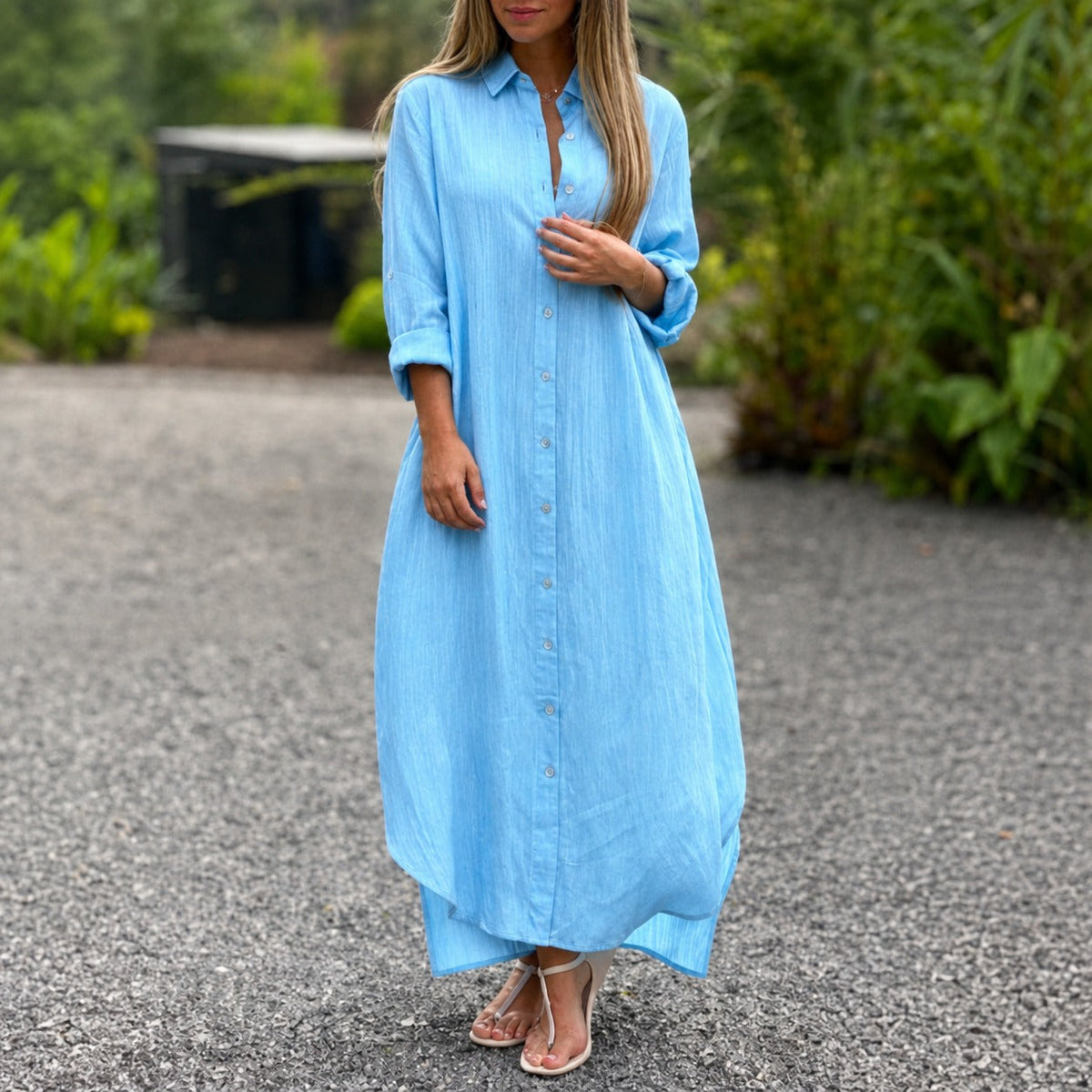Sharon - Komfortables Weites Kleid