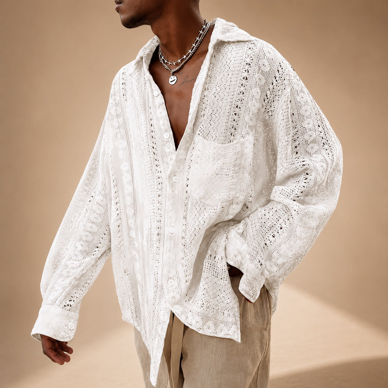 Jovan - Luftiges Hollow-Shirt