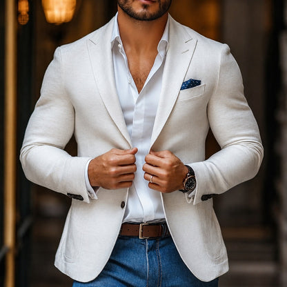 Loui - Eleganter Blazer mit Revers und zwei Knöpfen