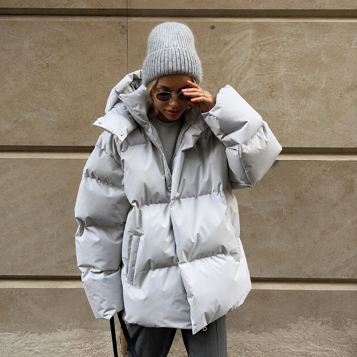 Natalia - Bequeme Kapuzenjacke