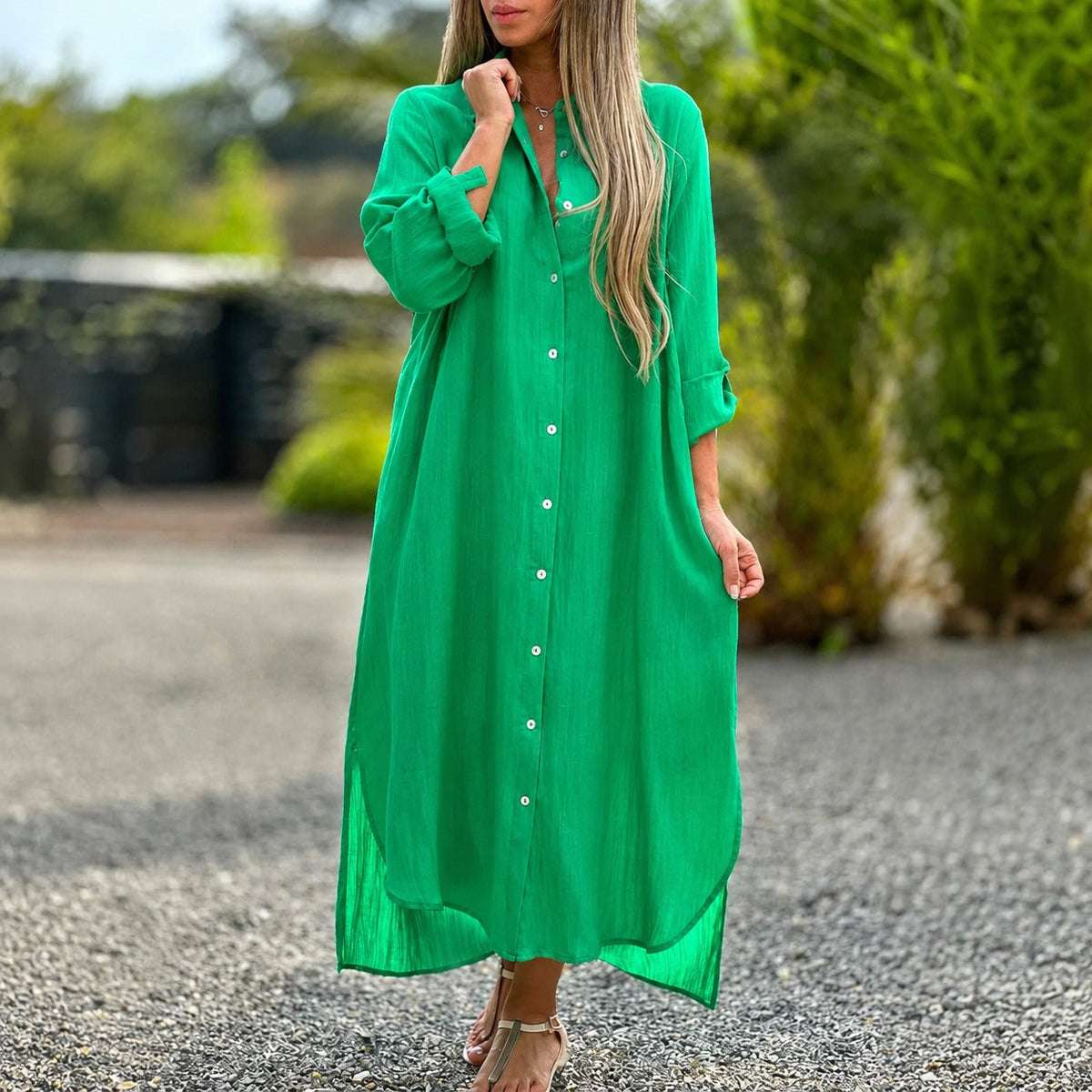 Sharon - Komfortables Weites Kleid