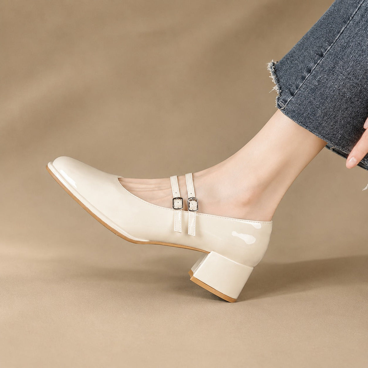 Curtis - Hochwertige Sandalen mit Blockabsatz