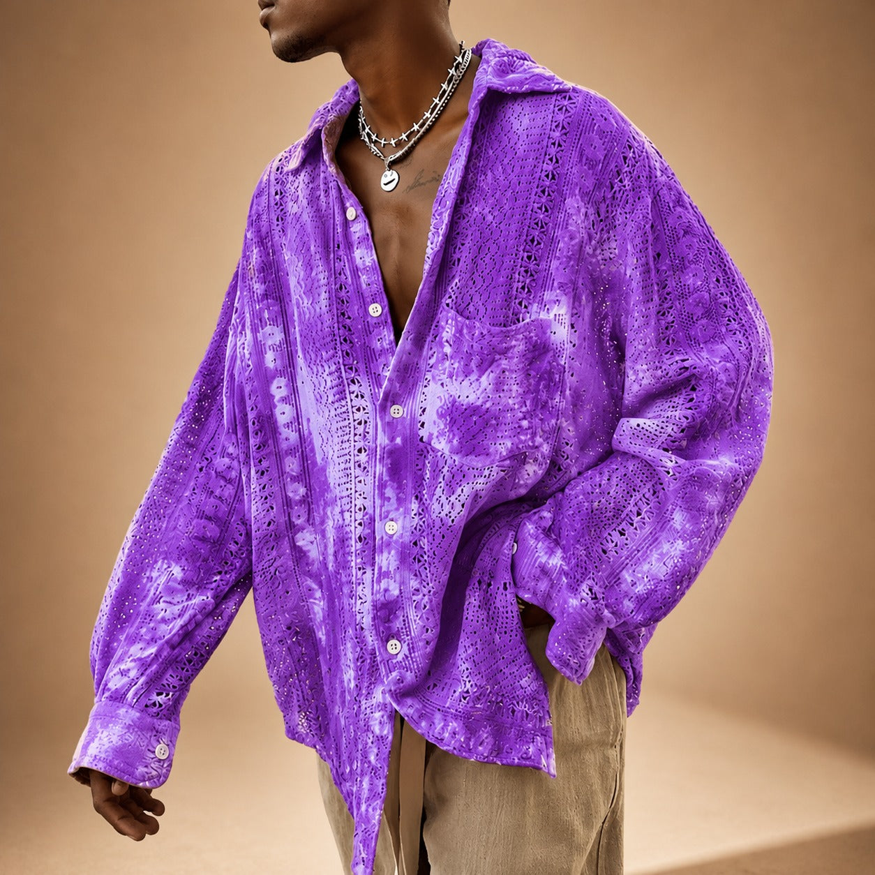 Jovan - Luftiges Hollow-Shirt