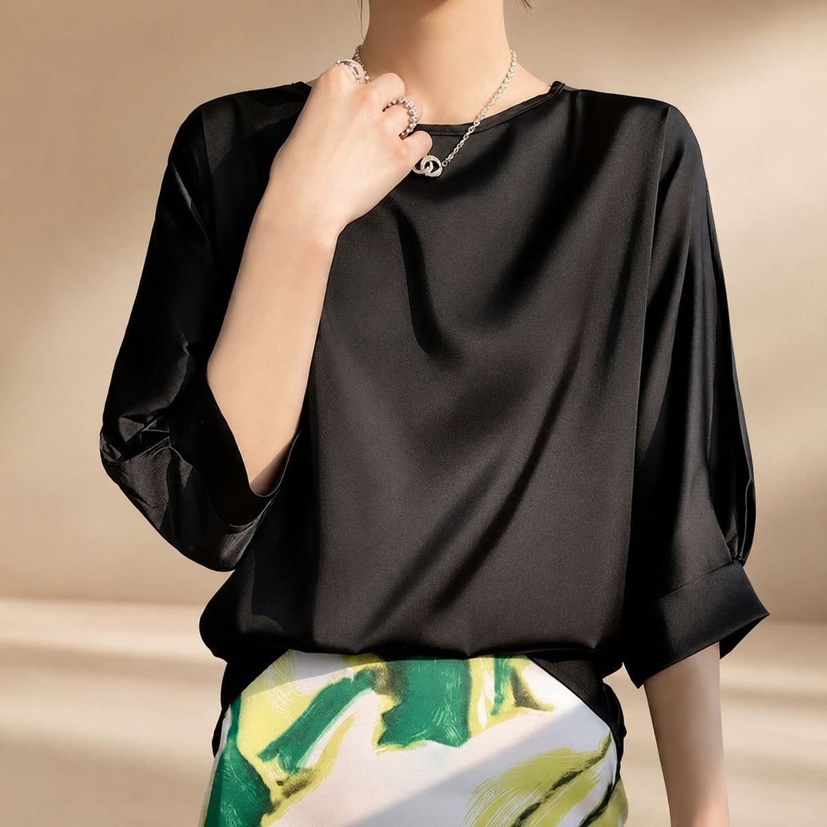 Shanice - Modische Bluse mit Bequemer Passform