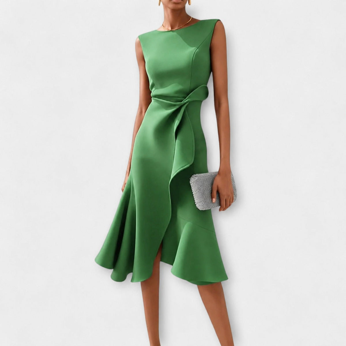 Stella - Schickes ärmelloses Midikleid
