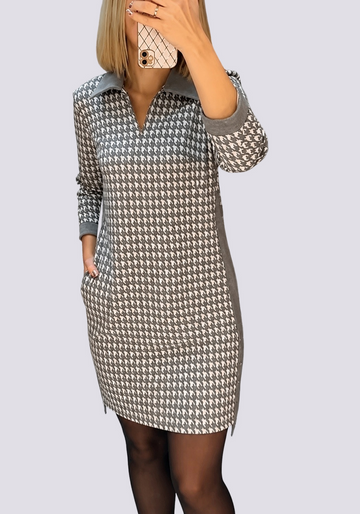 Saskia - Elegantes Minikleid mit Revers