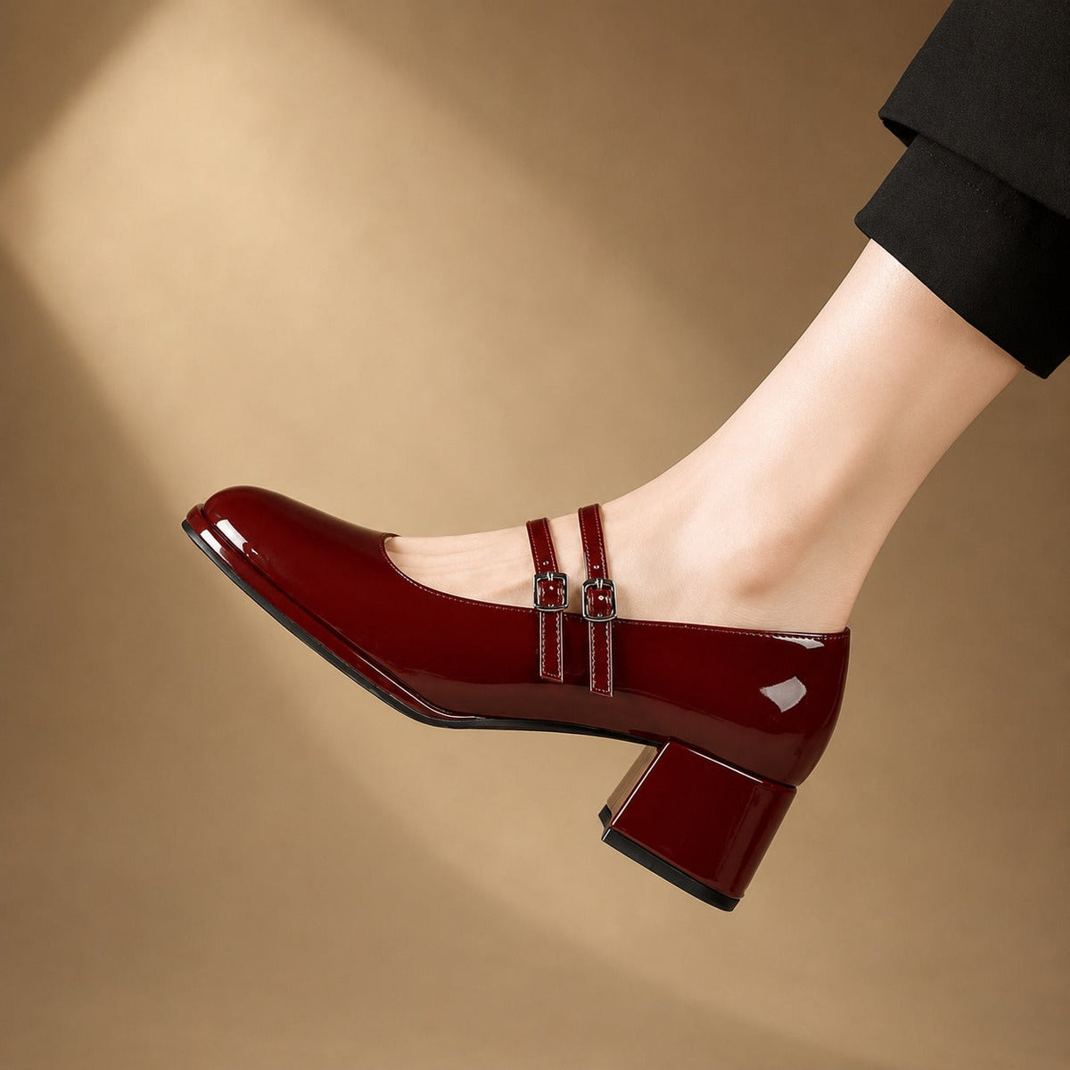 Curtis - Hochwertige Sandalen mit Blockabsatz