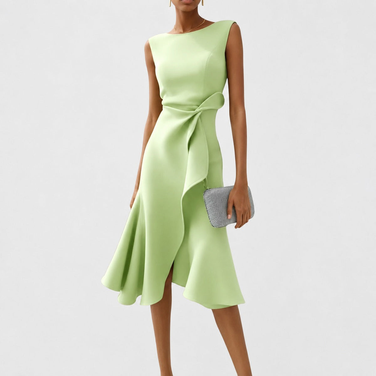 Stella - Schickes ärmelloses Midikleid