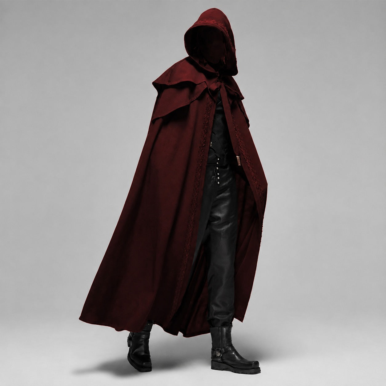 Lucien - Elegantes Kapuzencape im Gothic-Stil