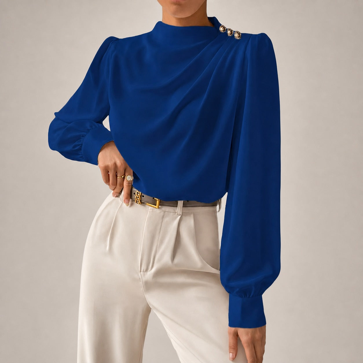 Susan - Elegante Bluse mit Komfortablem Schnitt