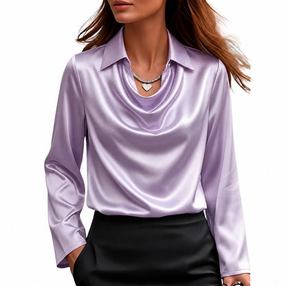Dionne - Elegante Damenbluse mit langen Ärmeln