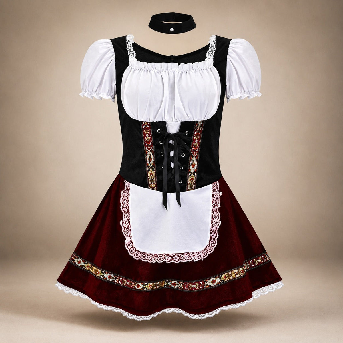 Pauline - Trendiges Dirndl für das Oktoberfest (Futter nicht enthalten)
