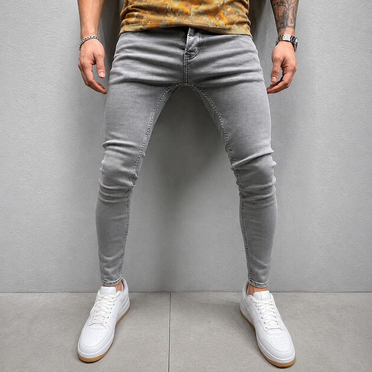 Keelan - Trendige Slim Fit Röhrenjeans