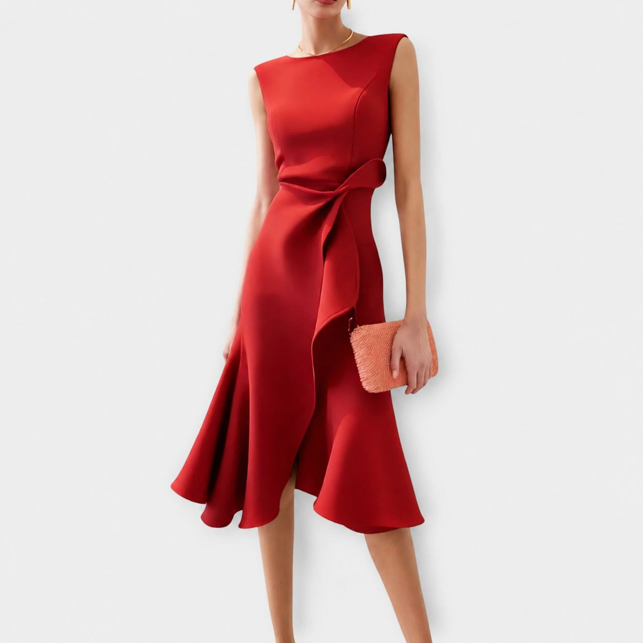 Stella - Schickes ärmelloses Midikleid