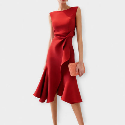 Stella - Schickes ärmelloses Midikleid