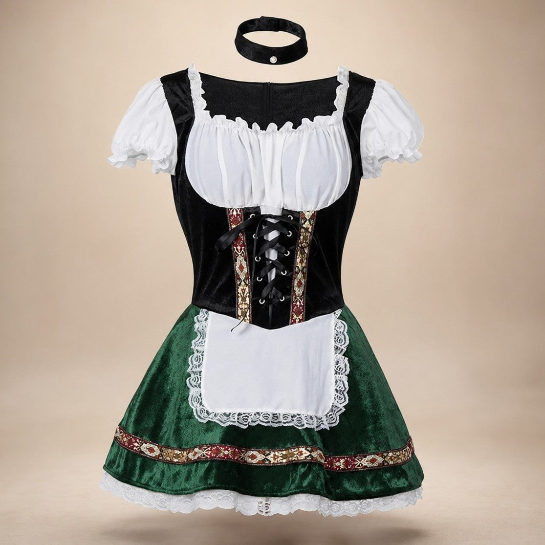 Pauline - Trendiges Dirndl für das Oktoberfest (Futter nicht enthalten)