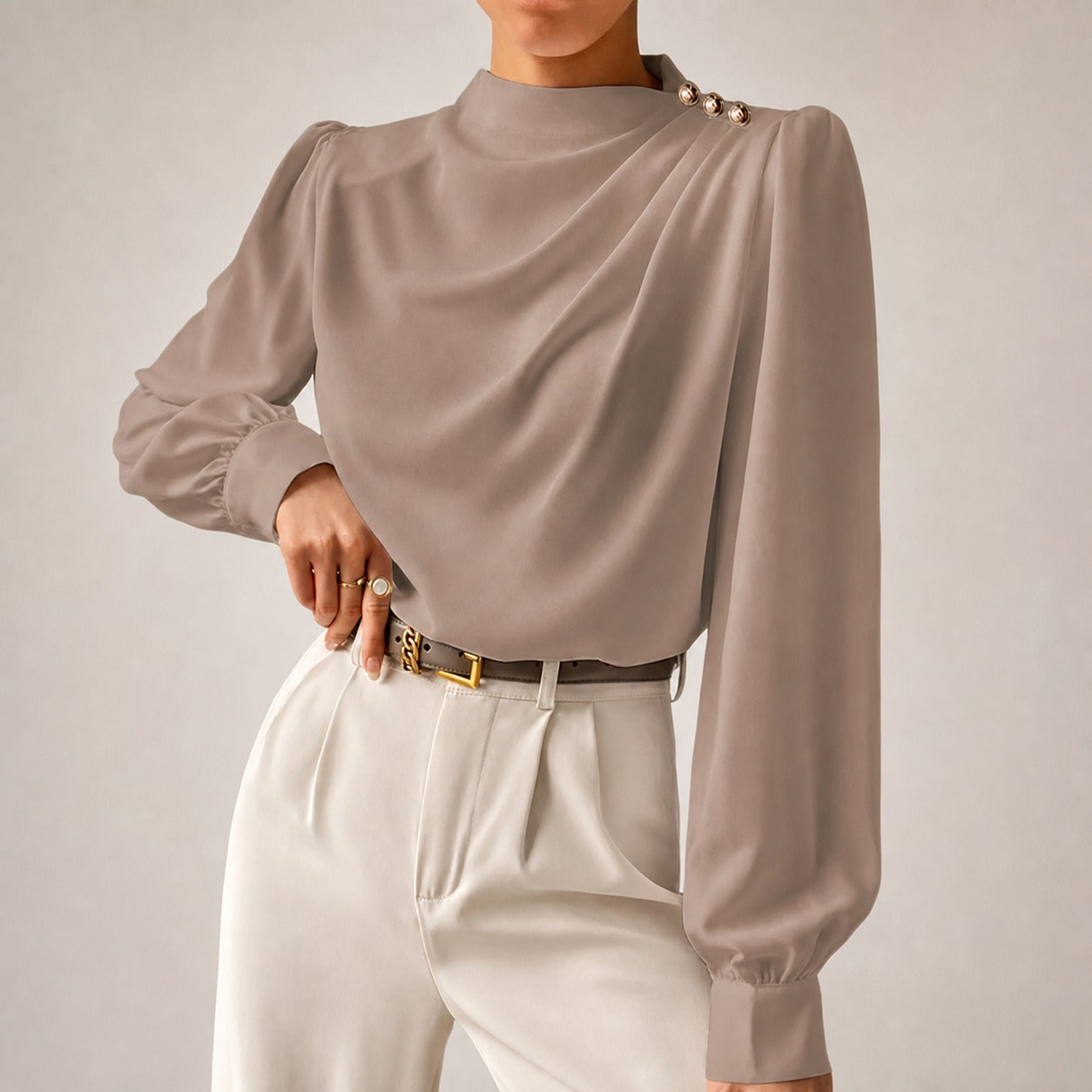 Susan - Elegante Bluse mit Komfortablem Schnitt