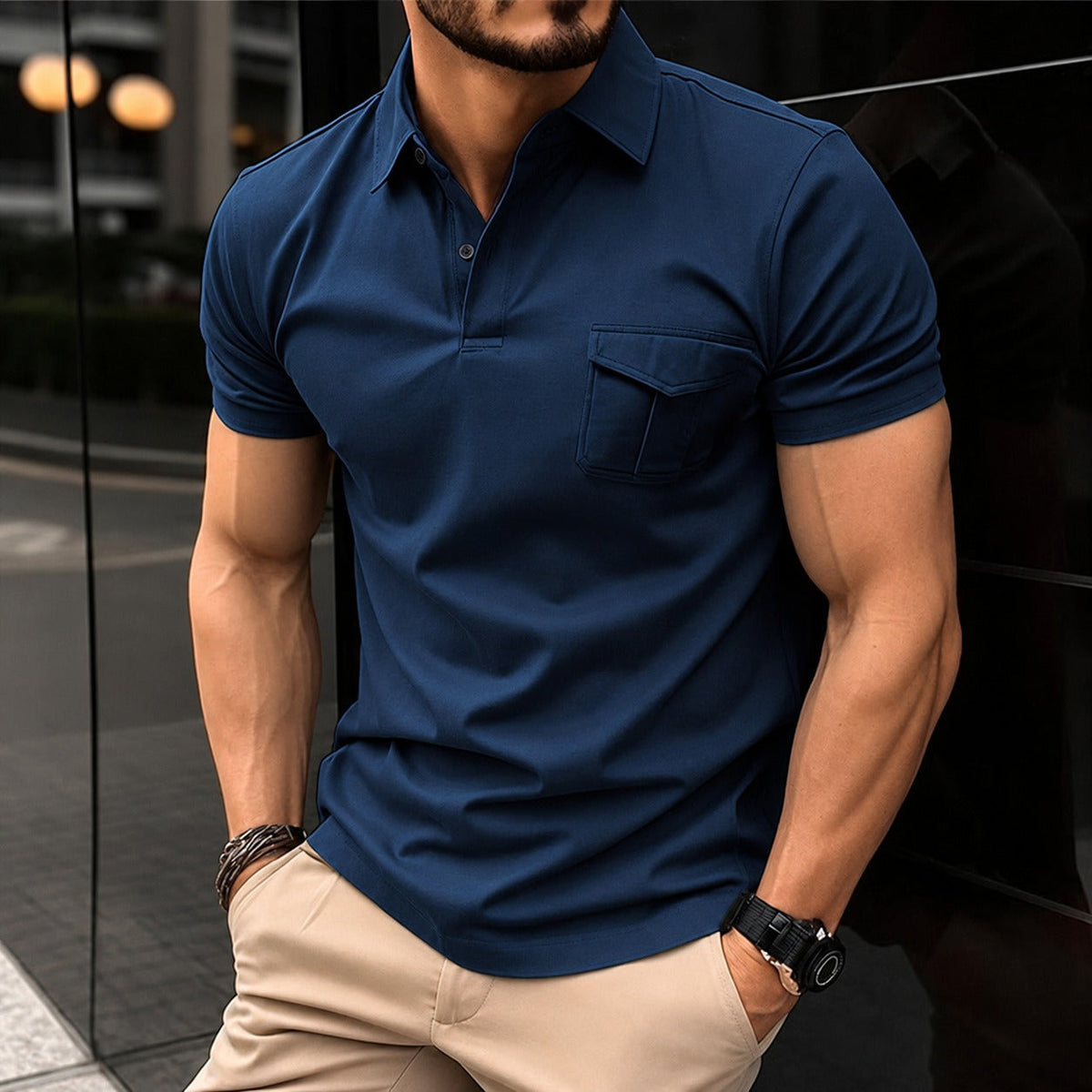 Jayden - Schickes, figurbetontes Polohemd