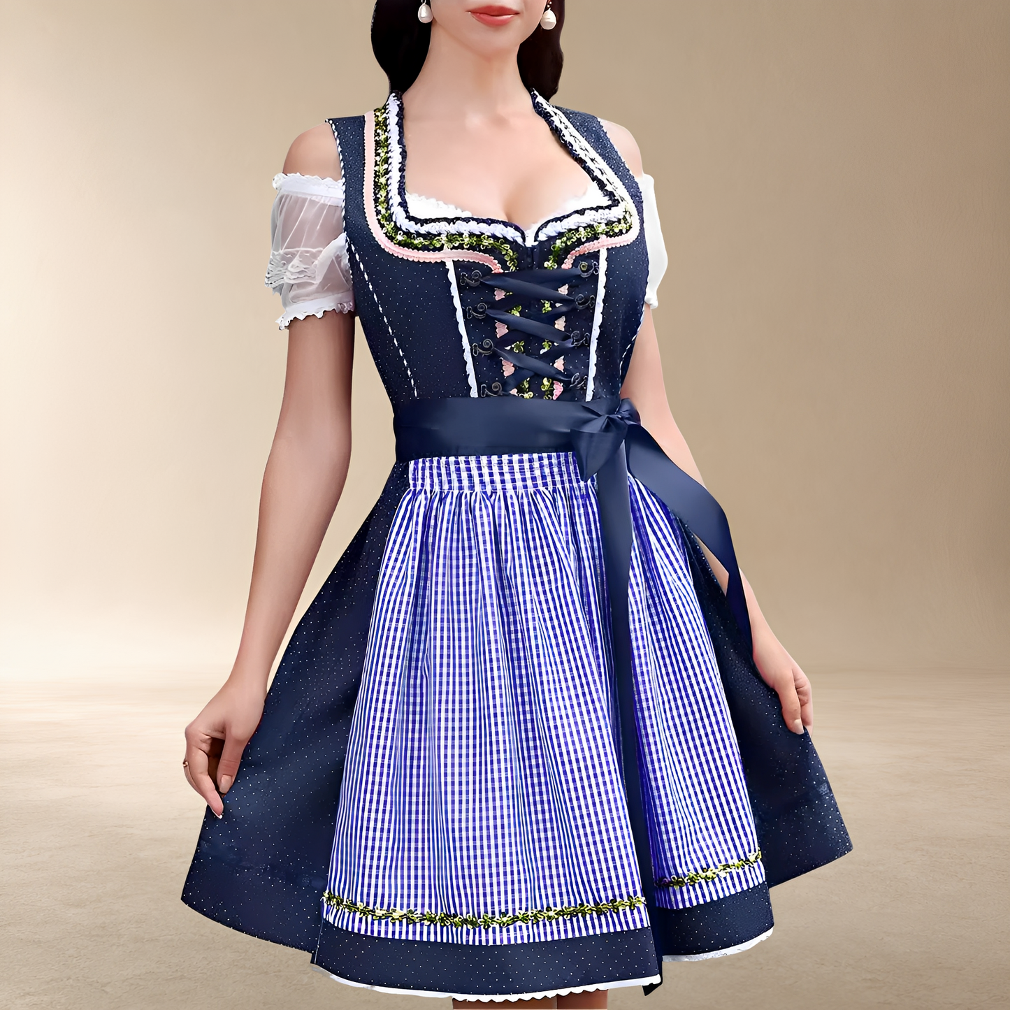 Amna - Charmantes Oktoberfest-Mini-Dirndl