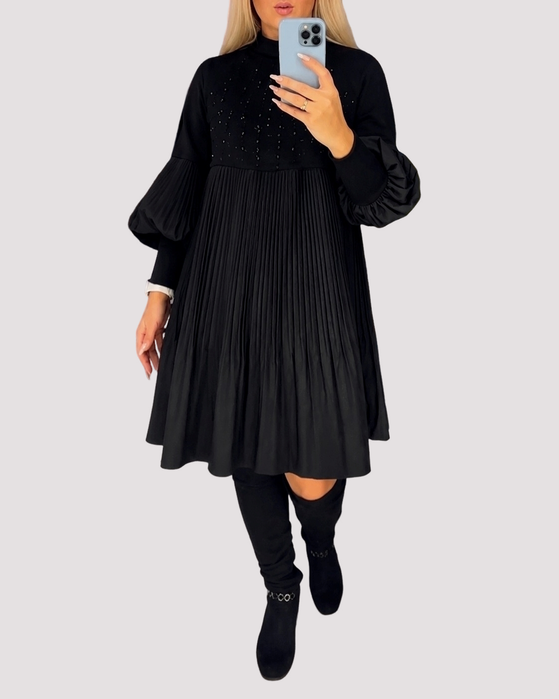 Daisy - Schickes Kleid mit lockeren Ärmeln