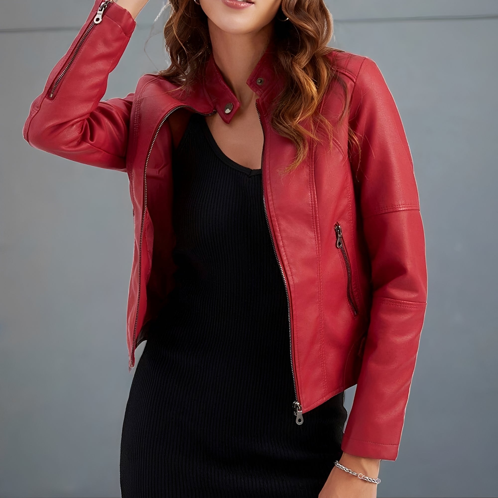 Everly - Modische Jacke mit Reißverschluss