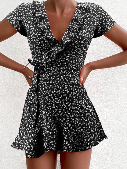 Betsy - Stilvolles Blumen-Minikleid