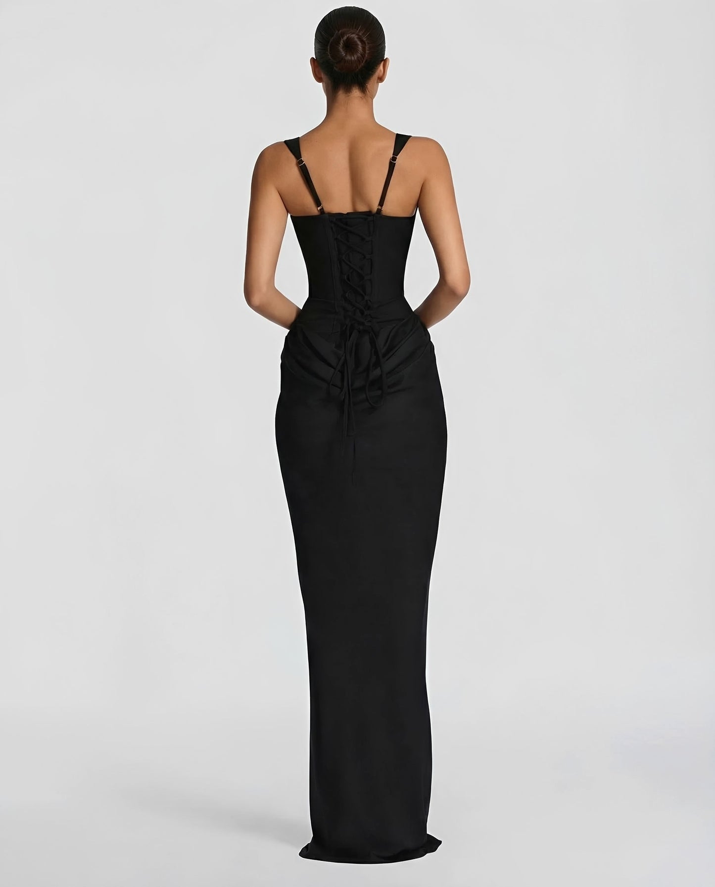 Dorsey - Elegantes Korsett-Maxi-Kleid