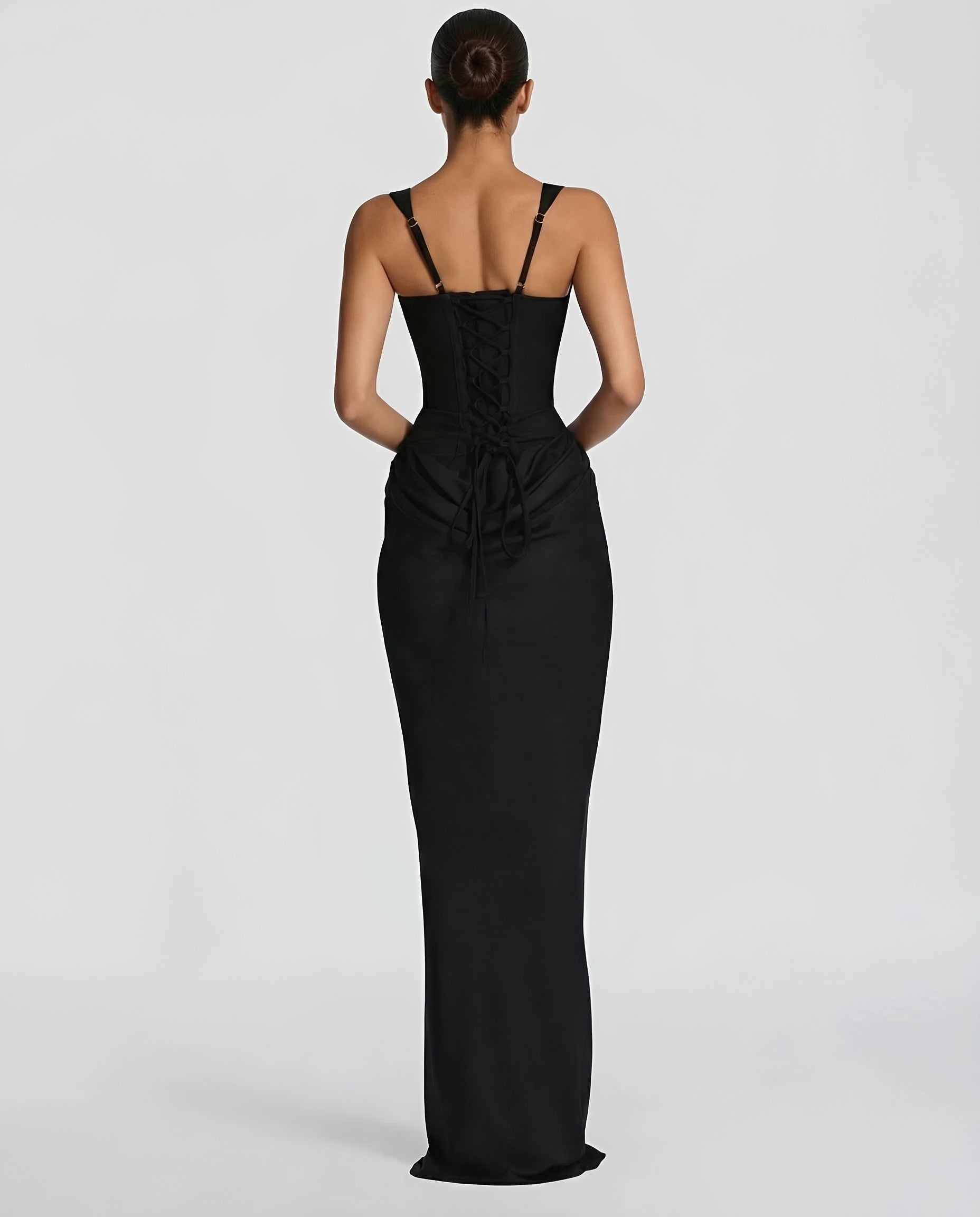 Dorsey - Elegantes Korsett-Maxi-Kleid