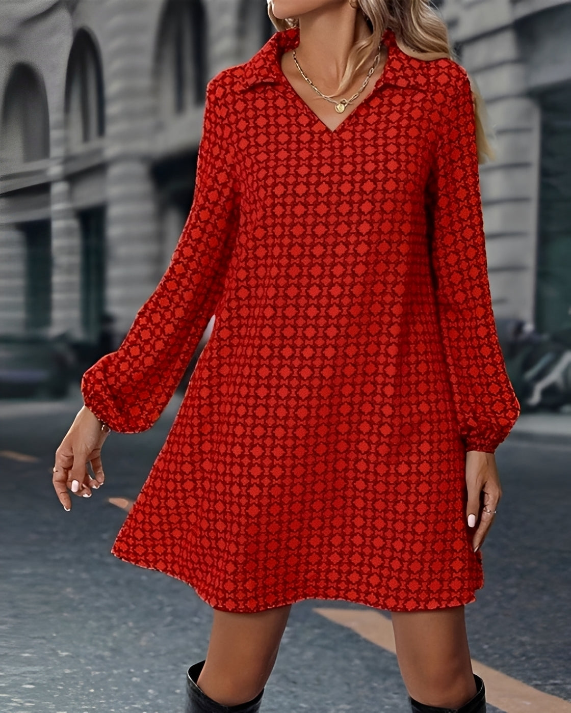Bertie - Legeres Langarmkleid