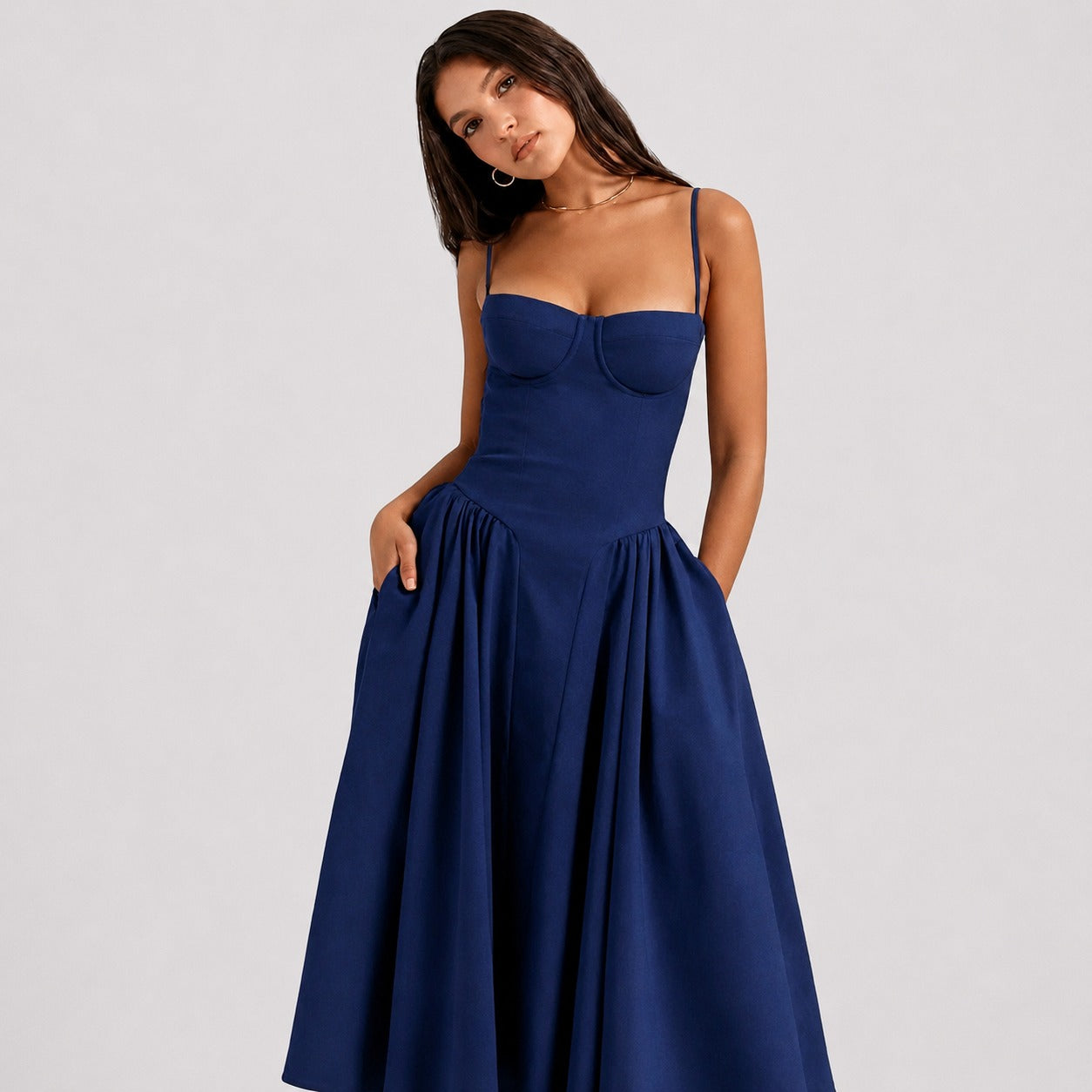 Hadley - Stilvolles Camisole-Kleid