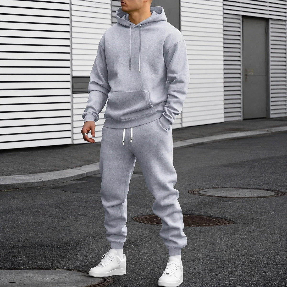Arvel - Komfortabler Hoodie-Trainingsanzug für Männer