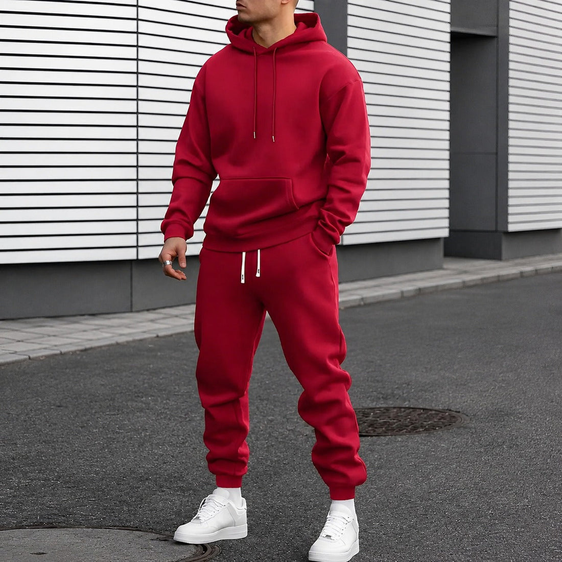 Arvel - Komfortabler Hoodie-Trainingsanzug für Männer