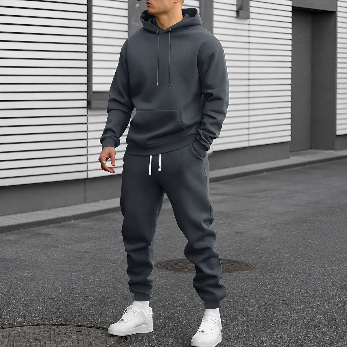 Arvel - Komfortabler Hoodie-Trainingsanzug für Männer