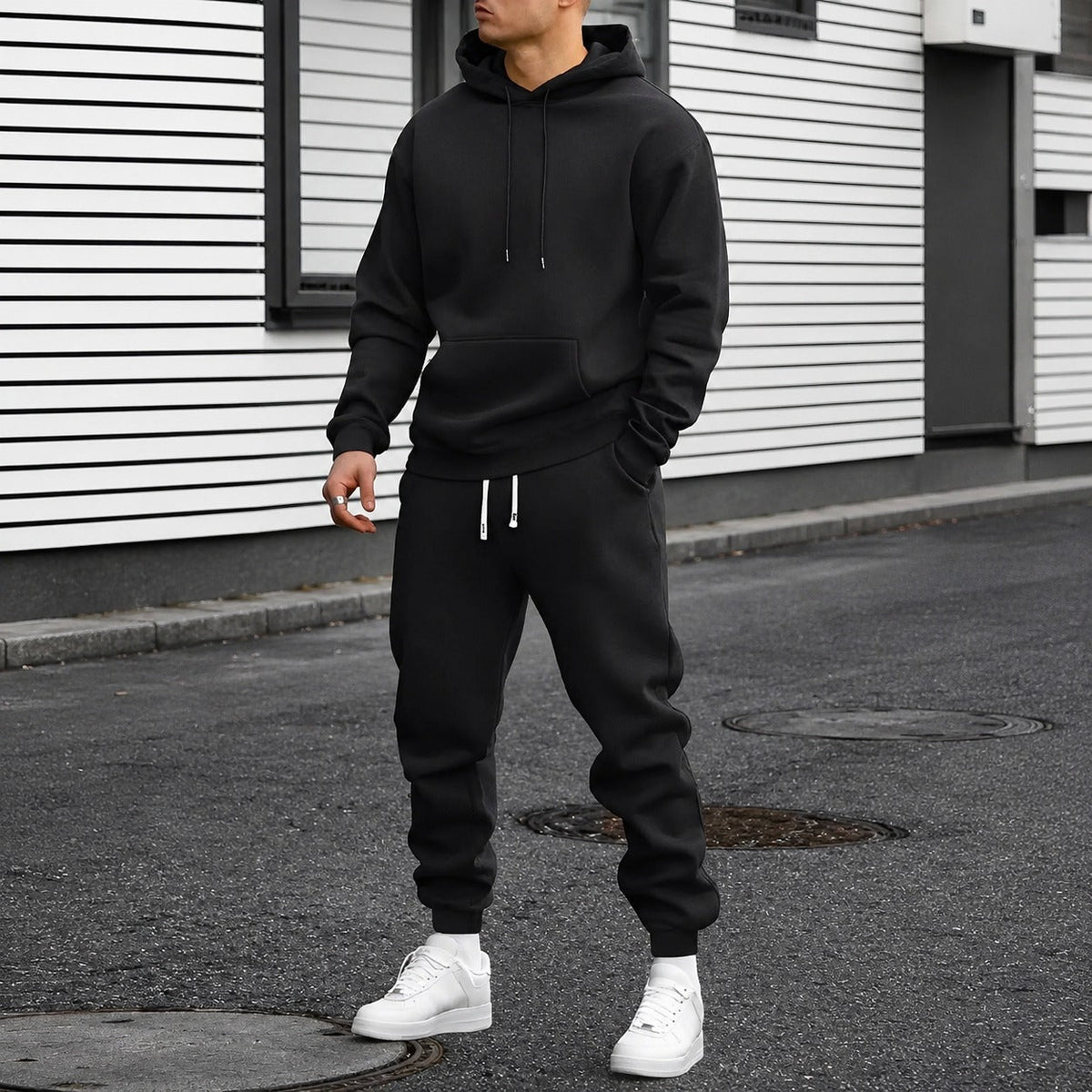 Arvel - Komfortabler Hoodie-Trainingsanzug für Männer