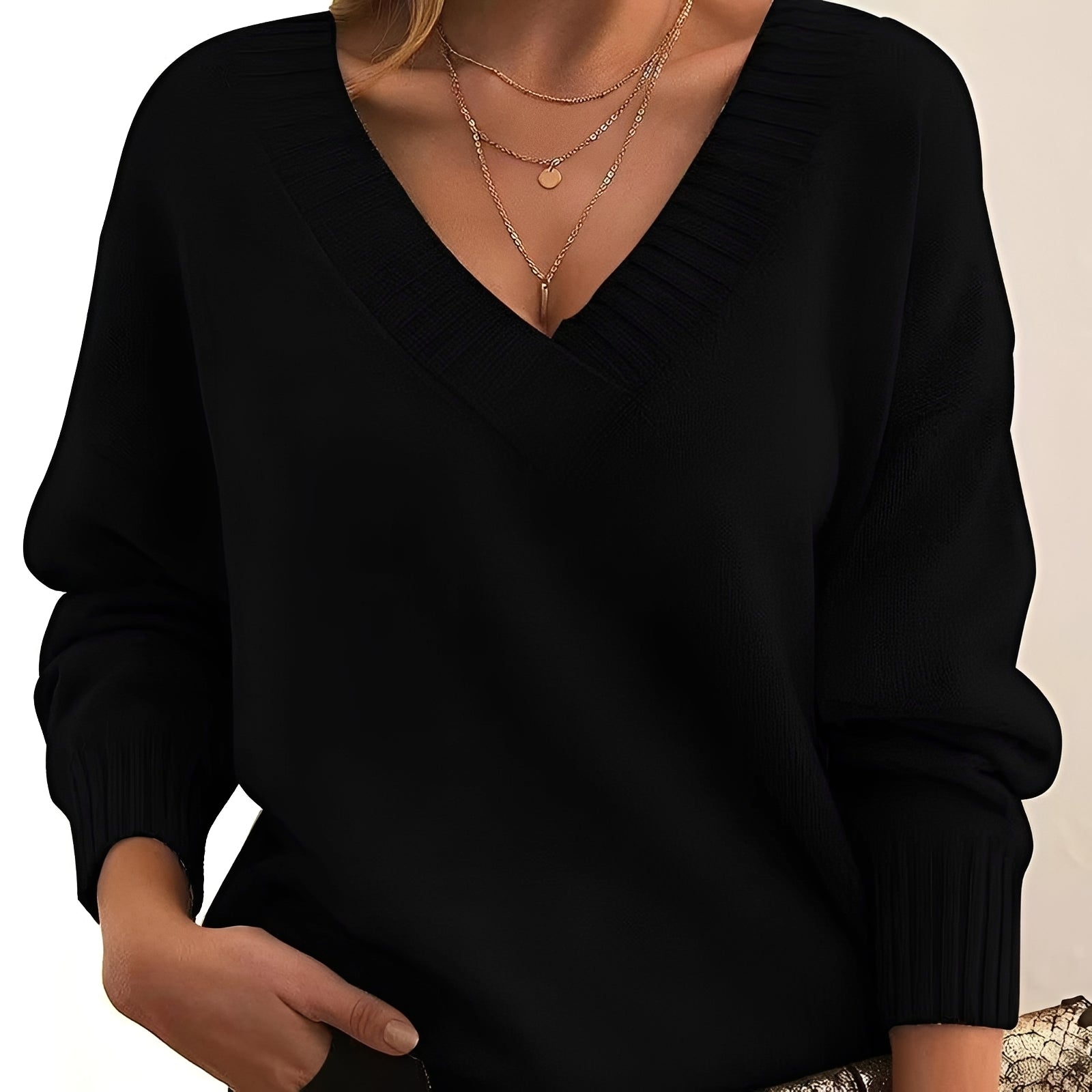 Mollie - Luftiger Damenpullover mit legerem Design