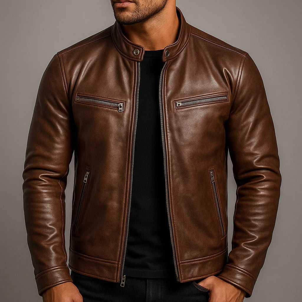 Harris - Traditionelle Motorradjacke