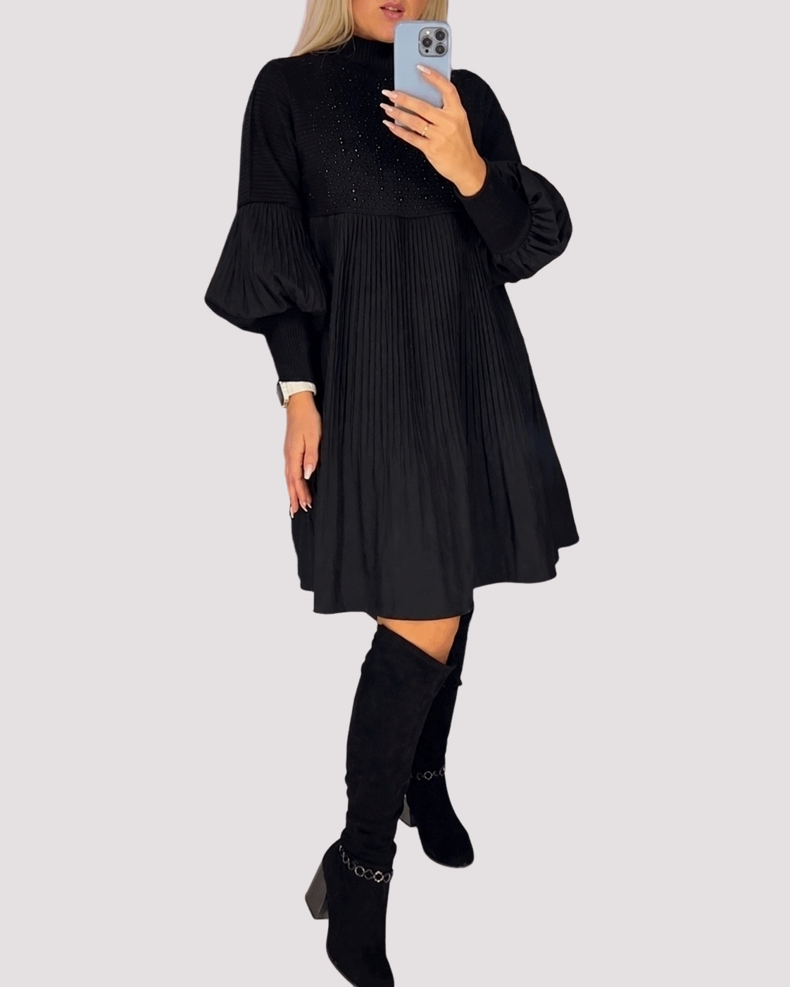 Daisy - Schickes Kleid mit lockeren Ärmeln