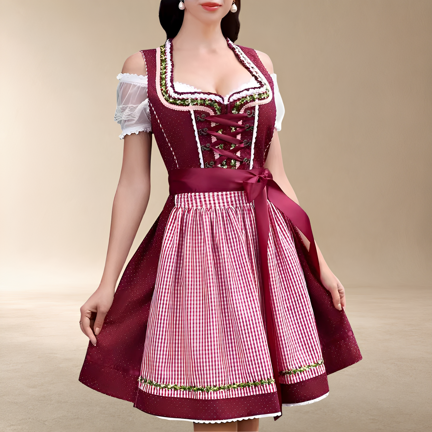 Amna - Charmantes Oktoberfest-Mini-Dirndl