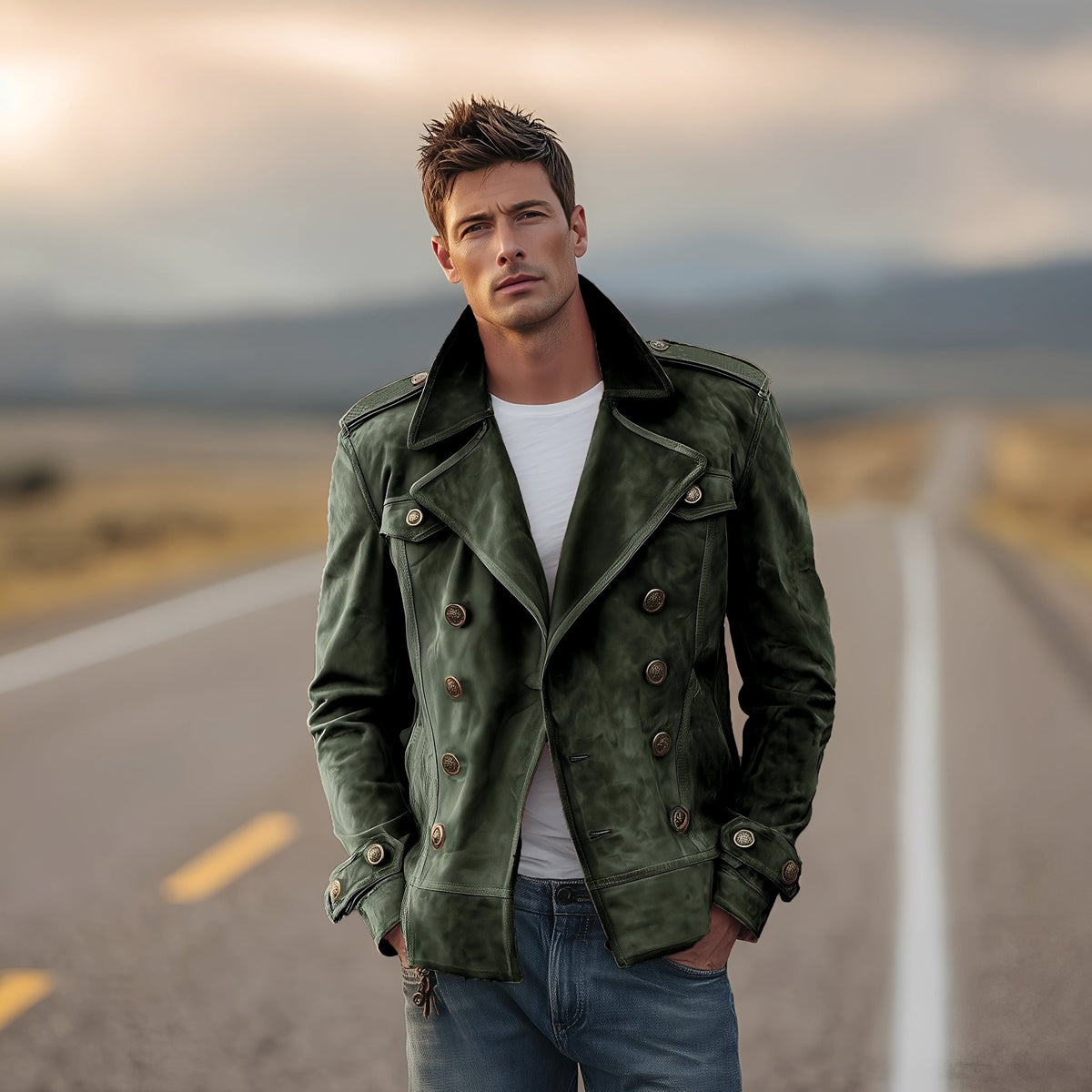 Marv - Elegante Zweireiher-Jacke