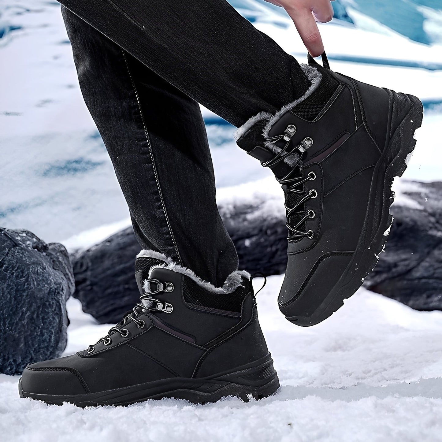 Franklin - Warme Outdoor-Winterstiefel für Herren