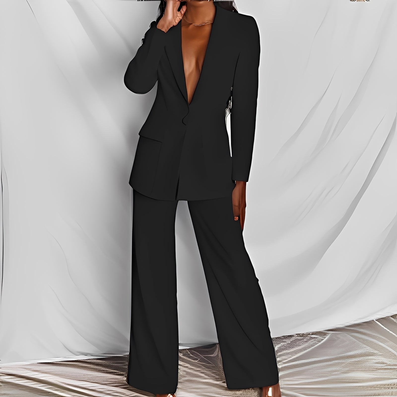 Lara - Trendiges Damen-Set mit Blazer und Hose