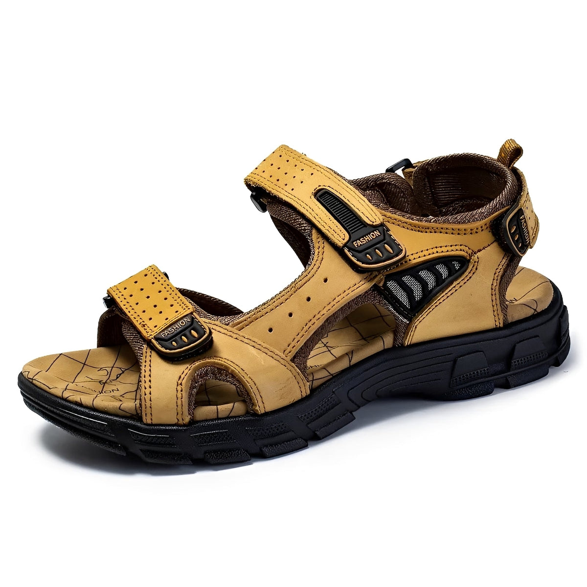 Leon - Bequeme, gepolsterte Freizeitsandalen