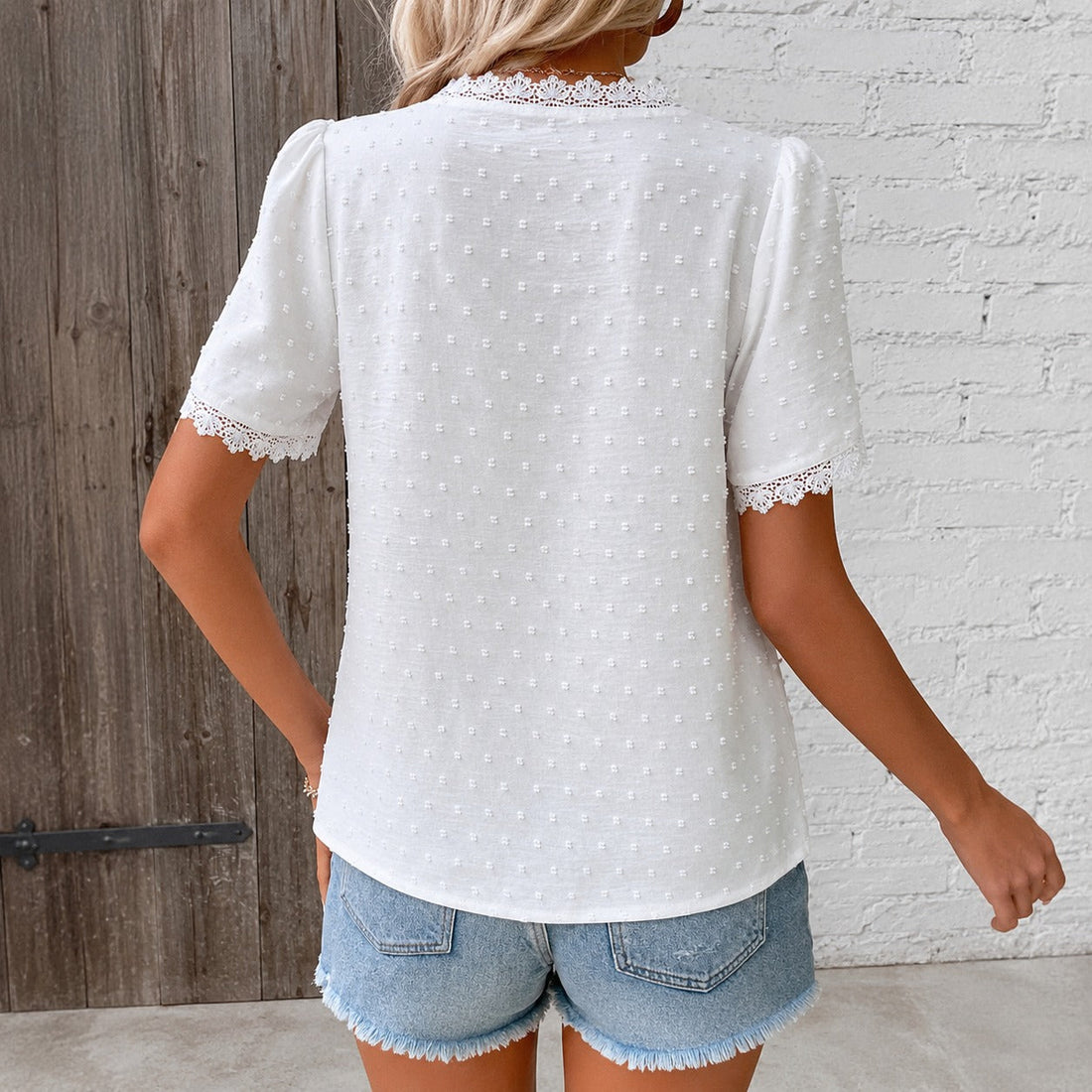 Angelina - Stilvolle lockere Bluse