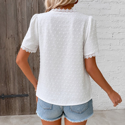 Angelina - Stilvolle lockere Bluse